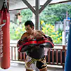 Muay Thai training in Thailand
